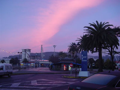 Puerto de Ferrol -  ocaso